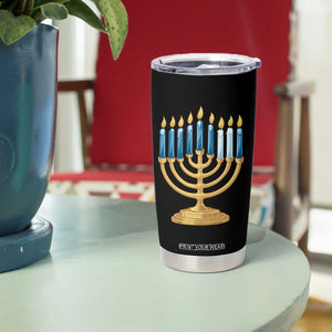 Funny 67 Hanukkah Tumbler Cup Chanukah Menorah Sixth Seventh Night TS11 Print Your Wear