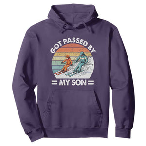 Funny Ski Dad Hoodie Got Passed By My Son Retro Vintage TS11 Purple Print Your Wear