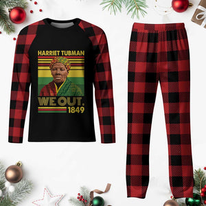 Harriet Tubman Plaid Pajama Set We Out 1849 African American History TS11 Buffalo Plaid Print Your Wear
