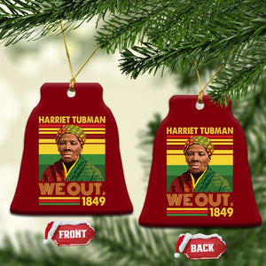 Harriet Tubman Ceramic Ornament We Out 1849 African American History TS11 Print Your Wear