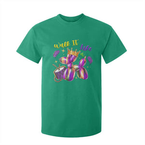 Funny Mardi Gras T Shirt For Kid Walk It Like A Dog Balloon New Orleans TS11 Irish Green Print Your Wear