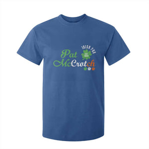Pat McCrotch Irish Pub T Shirt For Kid St Patricks Day Drinking Humor TS11 Royal Blue Print Your Wear