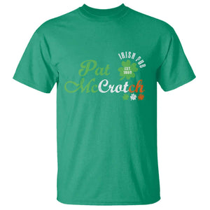 Pat McCrotch Irish Pub T Shirt St Patricks Day Drinking Humor TS11 Irish Green Print Your Wear