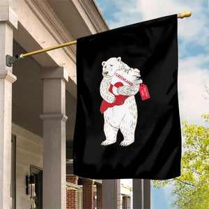 Greenland Is Not For Sale Garden Flag Greenland Bear Hug TS11 Print Your Wear