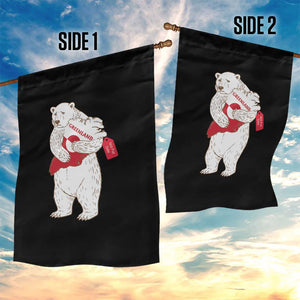 Greenland Is Not For Sale Garden Flag Greenland Bear Hug TS11 Print Your Wear