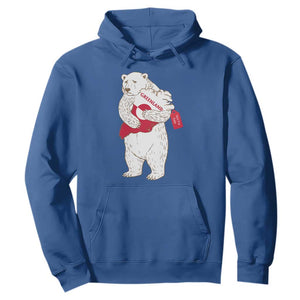 Greenland Is Not For Sale Hoodie Greenland Bear Hug TS11 Royal Blue Print Your Wear