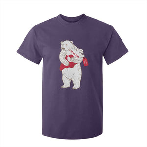 Greenland Is Not For Sale T Shirt For Kid Greenland Bear Hug TS11 Purple Print Your Wear