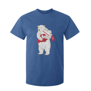Greenland Is Not For Sale T Shirt For Kid Greenland Bear Hug TS11 Royal Blue Print Your Wear