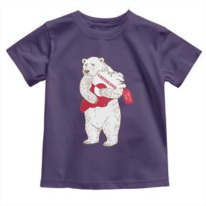 Greenland Is Not For Sale Toddler T Shirt Greenland Bear Hug TS11 Purple Print Your Wear