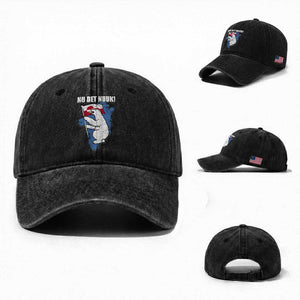 Nu Det Nuuk Nows Enough Washed Cotton Baseball Cap Funny Saying Bear Greenlandic Flag TS11 Washed Cap Universal Fit Black Print Your Wear
