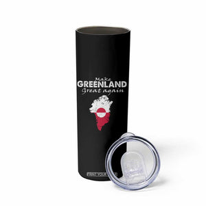 Make Greenland Great Again Skinny Tumbler Act USA 51st State Greenland TS11 Print Your Wear