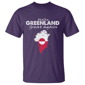 Make Greenland Great Again T Shirt Act USA 51st State Greenland TS11 Purple Print Your Wear