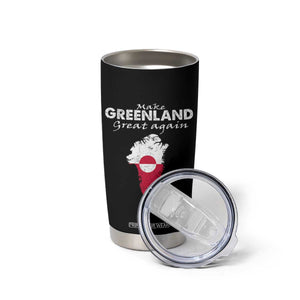 Make Greenland Great Again Tumbler Cup Act USA 51st State Greenland TS11 Print Your Wear