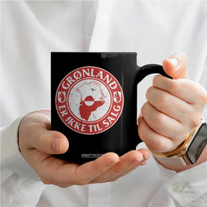 Greenland Is Not For Sale Coffee Mug Gronland Er Ikke Til Salg Greenland Protest TS11 Print Your Wear