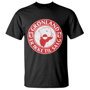 Greenland Is Not For Sale T Shirt Gronland Er Ikke Til Salg Greenland Protest TS11 Black Print Your Wear