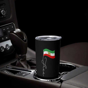 Free Iran Tumbler Cup Patriotic Iranian Lion and Sun Flag TS11 Print Your Wear