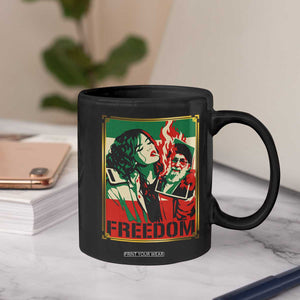 Free Iran Protest Coffee Mug Support Women Life Freedom Statement TS11 Print Your Wear