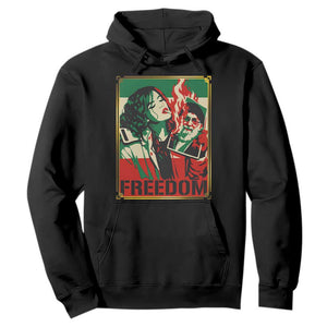Free Iran Protest Hoodie Support Women Life Freedom Statement TS11 Black Print Your Wear