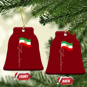 Persian Freedom Ceramic Ornament Free Iran Proud Persian Iranian TS11 Print Your Wear