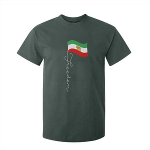 Persian Freedom T Shirt For Kid Free Iran Proud Persian Iranian TS11 Dark Forest Green Print Your Wear