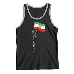 Persian Freedom Tank Top Free Iran Proud Persian Iranian TS11 Black Athletic Heather Print Your Wear
