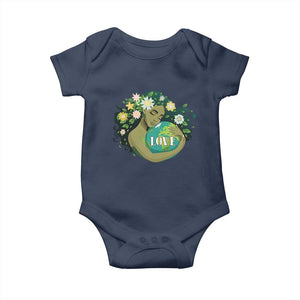 LOVE Mother Earth Day Save Our Planet Environment Green Baby Onesie TS11 Navy Print Your Wear