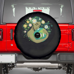 LOVE Mother Earth Day Save Our Planet Environment Green Spare Tire Cover TS11 Black Print Your Wear