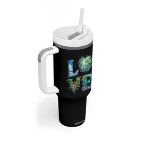 LOVE Planet Nature Anniversary Earth Day Tumbler With Handle TS11 Print Your Wear