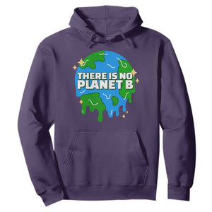 Funny Earth Day There Is No Planet B Hoodie TS11 Purple Print Your Wear
