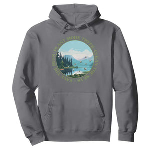 Earth Day Hoodie Save The Bees Plant More Trees Clean The Seas TS11 Charcoal Print Your Wear
