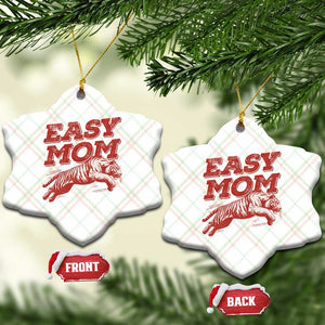 Easy Tiger Mom Ceramic Ornament Vintage Boho Distressed Aesthetic Mother's Day Gifts TS11 Print Your Wear