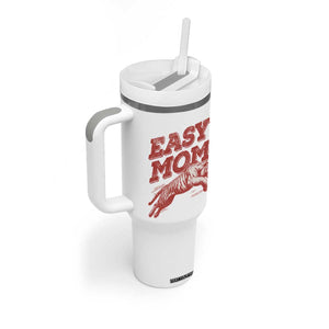 Easy Tiger Mom Tumbler With Handle Vintage Boho Distressed Aesthetic Mother's Day Gifts TS11 Print Your Wear