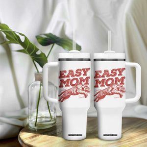 Easy Tiger Mom Tumbler With Handle Vintage Boho Distressed Aesthetic Mother's Day Gifts TS11 Print Your Wear