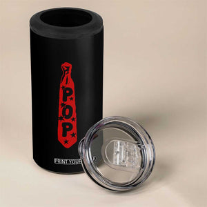Pop Tie Star Dad Music Lover Fathers Day 4 in 1 Can Cooler Tumbler TS11 Print Your Wear