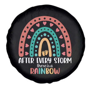After Every Storm There Is A Rainbow Spare Tire Cover Pregnancy Announcement TS11 Print Your Wear