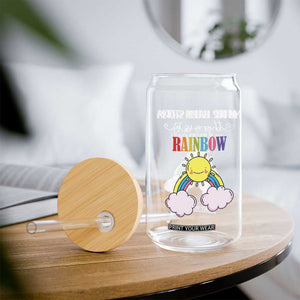 After Every Storm There Is A Rainbow Glass Can Sentimental Pregnancy Announcement TS11 Print Your Wear