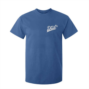 Dad Of Two T Shirt For Kid Funny Daddy Squared Promoted for The Second Time TS11 Royal Blue Print Your Wear