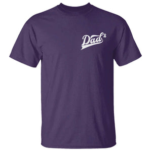Dad Of Two T Shirt Funny Daddy Squared Promoted for The Second Time TS11 Purple Print Your Wear