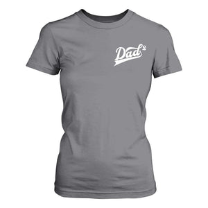 Dad Of Two T Shirt For Women Funny Daddy Squared Promoted for The Second Time TS11 Charcoal Print Your Wear