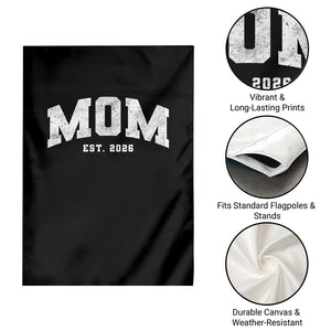 Mom Est 2026 Garden Flag Promoted To Mommy Mother's Day TS11 Print Your Wear