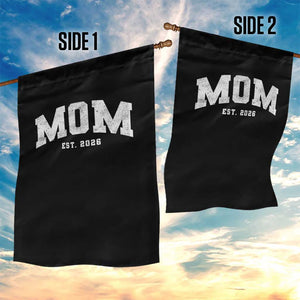 Mom Est 2026 Garden Flag Promoted To Mommy Mother's Day TS11 Print Your Wear
