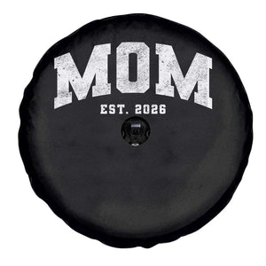 Mom Est 2026 Spare Tire Cover Promoted To Mommy Mother's Day TS11 Print Your Wear