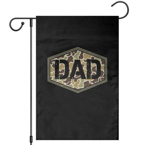 Dad Retro Old Camo Hunting Daddy Fathers Day Garden Flag Dad Retro Old Camo Hunting Daddy Fathers Day TS11 Black Print Your Wear