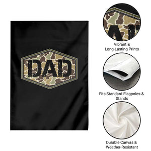Dad Retro Old Camo Hunting Daddy Fathers Day Garden Flag Dad Retro Old Camo Hunting Daddy Fathers Day TS11 Print Your Wear