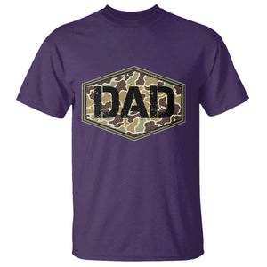 Dad Retro Old Camo Hunting Daddy Fathers Day T Shirt Dad Retro Old Camo Hunting Daddy Fathers Day TS11 Purple Print Your Wear