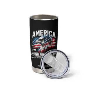 America 250th Anniversary Tumbler Cup USA Patriotic Eagle 1776 2026 Independence Freedom Pride TS11 Print Your Wear