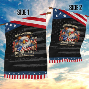 250 Anniversary USA 250th American 250 Years 4th July 2026 Patriotic Garden Flag TS11 Print Your Wear