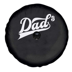 Dad Of Three Spare Tire Cover Funny Daddy 3 Promoted for The Second Time TS11 Print Your Wear