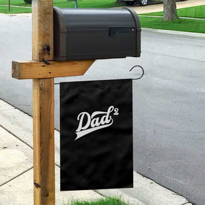 Dad Of Two Garden Flag Funny Daddy 2 Promoted for The Second Time TS11 Print Your Wear