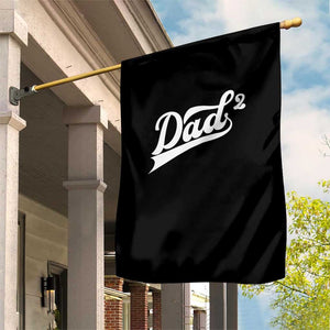Dad Of Two Garden Flag Funny Daddy 2 Promoted for The Second Time TS11 Print Your Wear